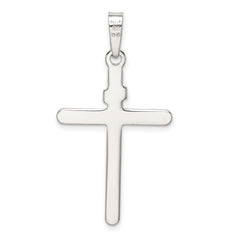 Sterling Silver 925 Polished INRI Cross Pendant Anti-Tarnish Finish
