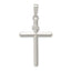Sterling Silver Polished INRI Cross Pendant