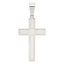 Sterling Silver Polished Cross Pendant