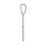 Sterling Silver 925 Cross Pendant with Polished Anti-Tarnish Finish
