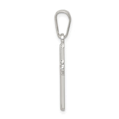 Sterling Silver 925 Cross Pendant with Polished Anti-Tarnish Finish