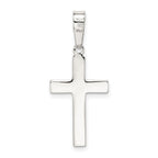 Sophia Jewelers 925 Sterling Silver Polished Cross Pendant Elegant and Anti-Tarnish