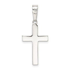 Sophia Jewelers 925 Sterling Silver Polished Cross Pendant Elegant and Anti-Tarnish