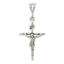 Sterling Silver Antiqued Crucifix Charm