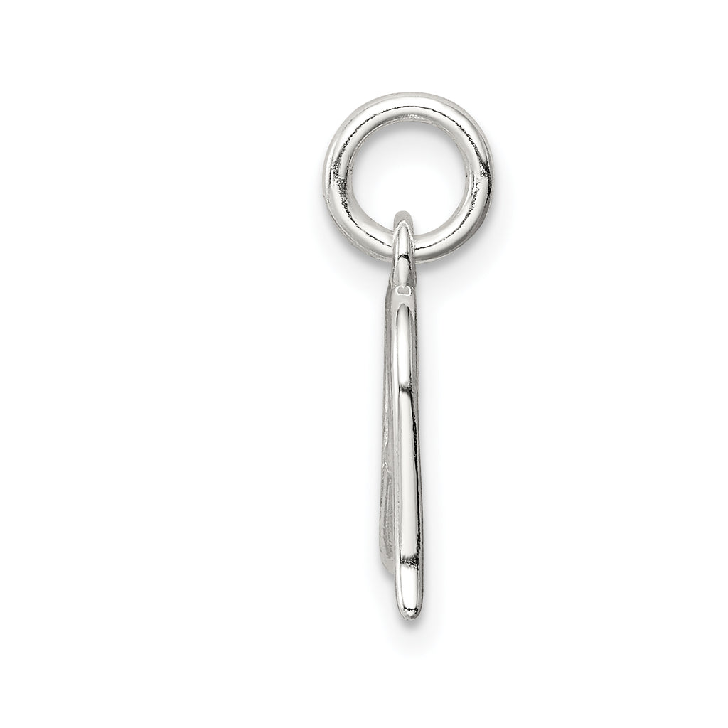 Sterling Silver 925 Polished Wings Pendant with Anti-Tarnish Finish