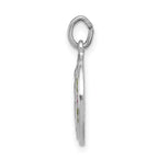 925 Sterling Silver Polished Miraculous Medal Pendant with Rhodium Plating
