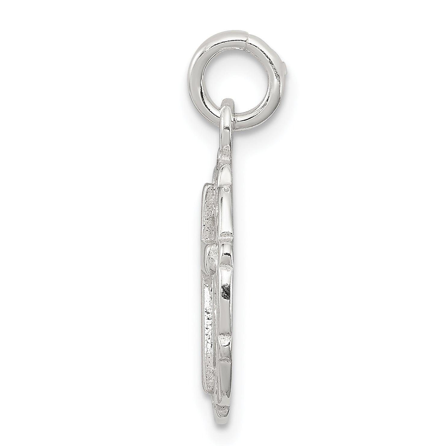 Sophia Jewelers 925 Sterling Silver Cross Pendant with Polished Finish