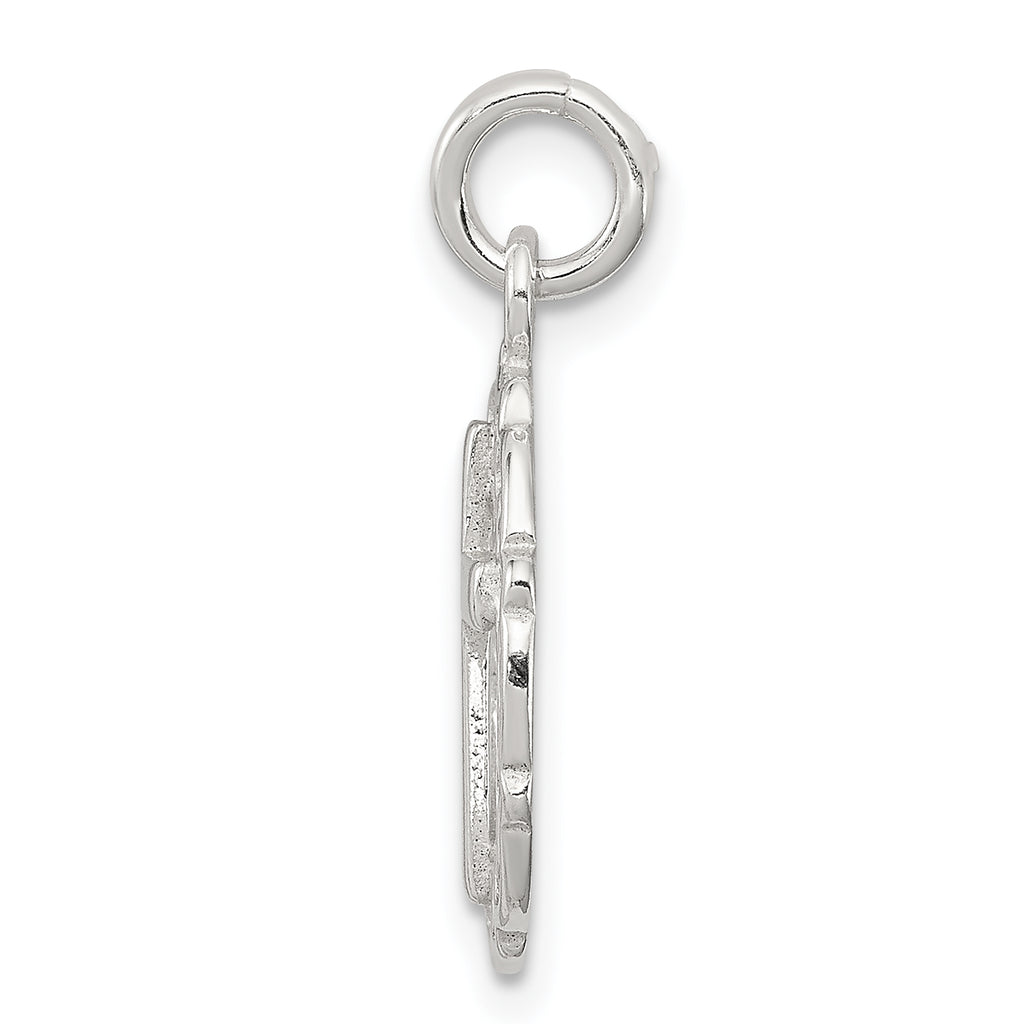 Sophia Jewelers 925 Sterling Silver Cross Pendant with Polished Finish