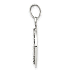 Sophia Jewelers Sterling Silver Scorpio Zodiac Pendant with Antique Finish