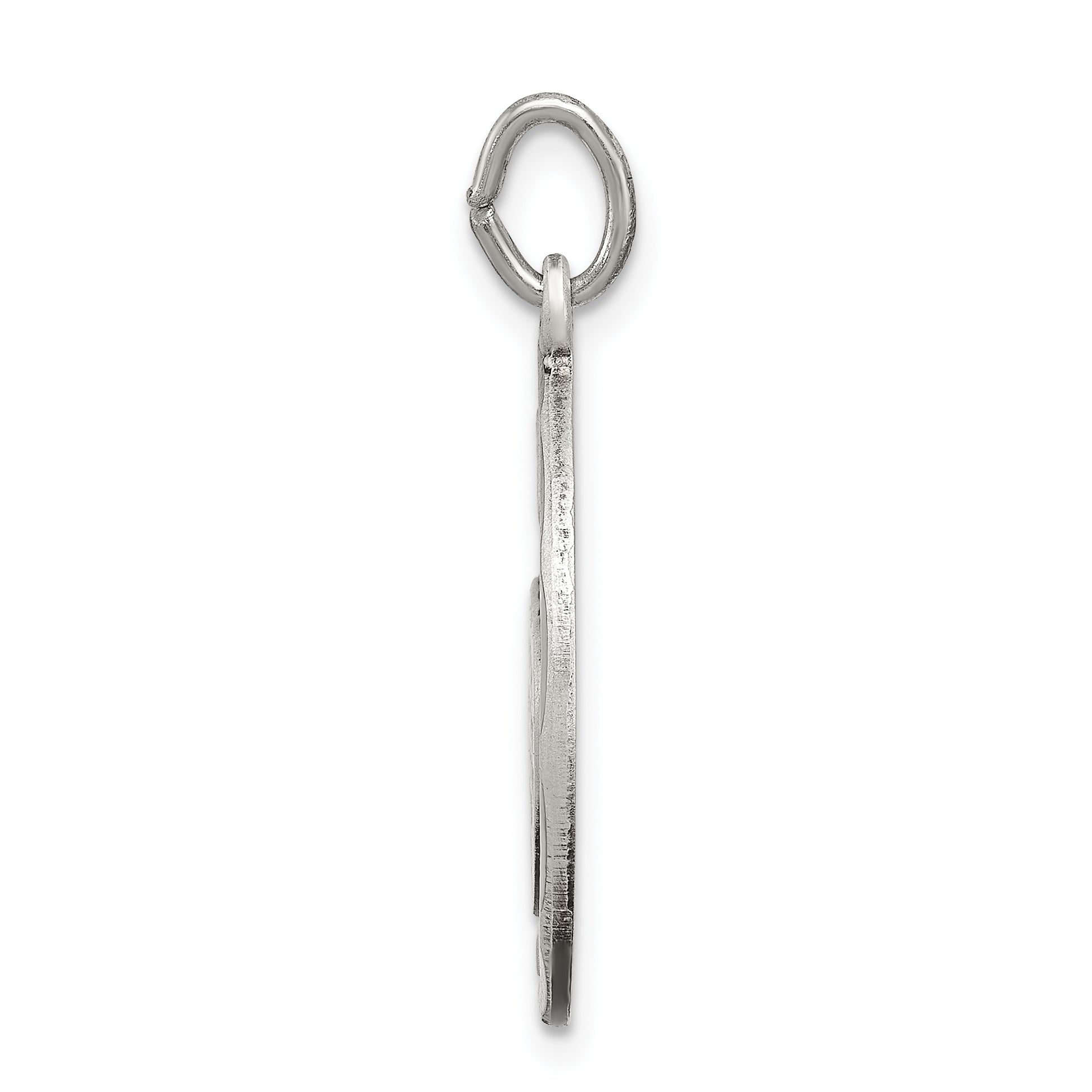 Sterling Silver 925 Mizpah Pendant Set with Antiqued Finish Secondary image
