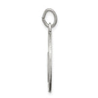Sterling Silver 925 Mizpah Pendant Set with Antiqued Finish
