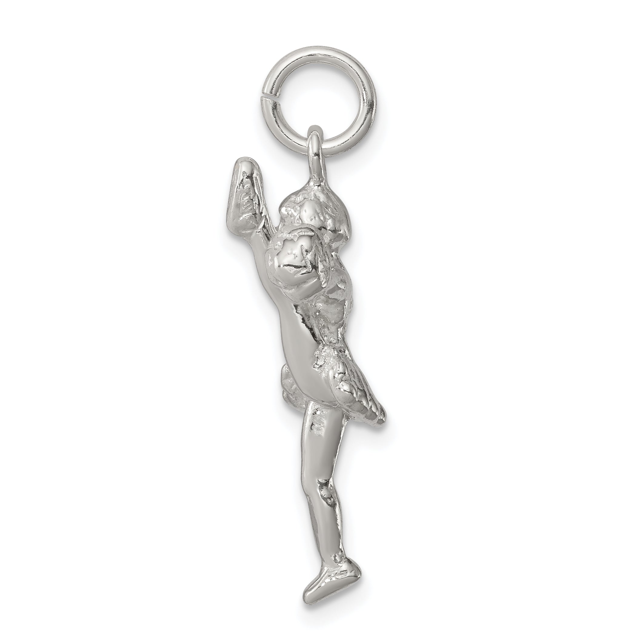 Sterling Silver Cheerleader Charm Secondary image