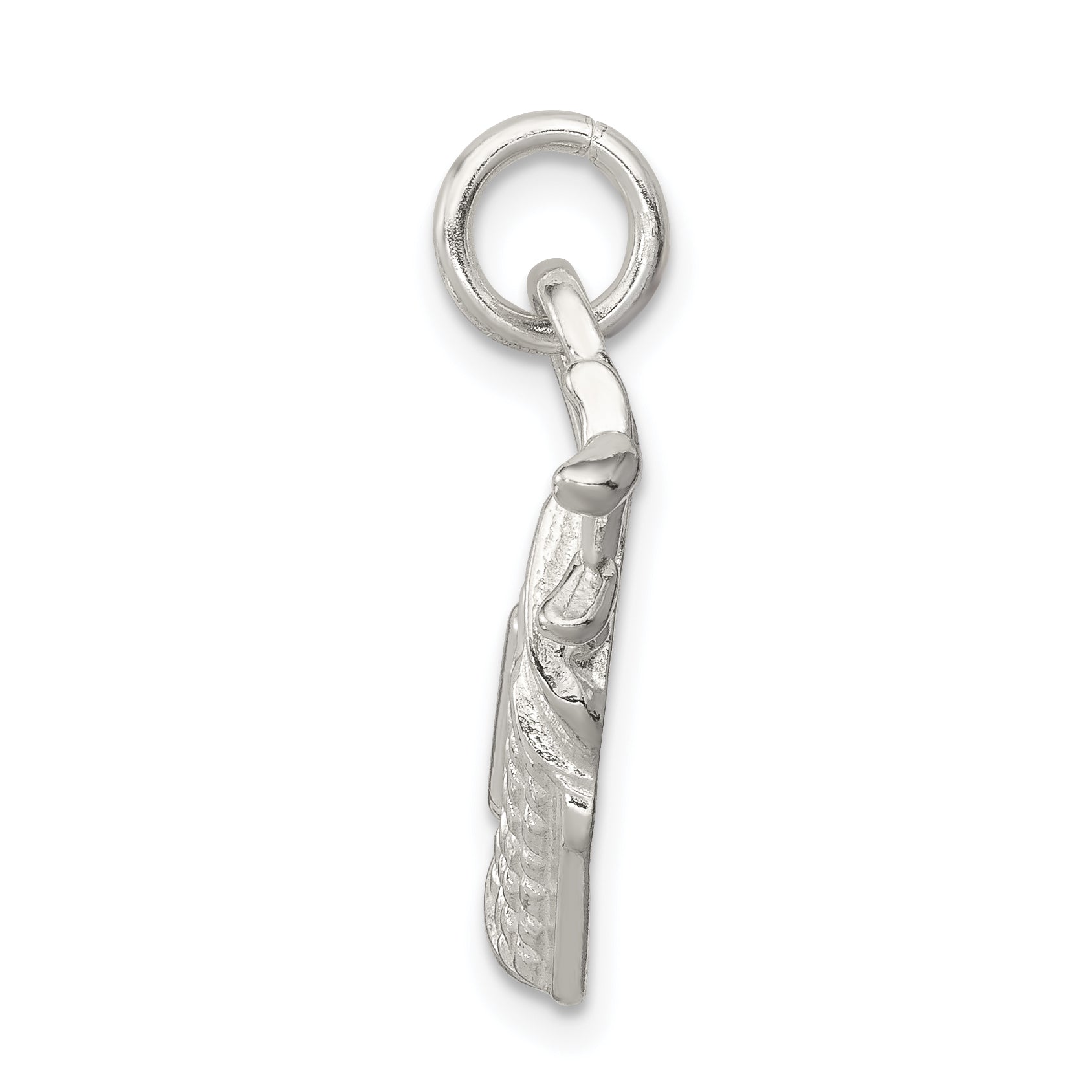 Sophia Jewelers Men's Polished Sterling Silver Golf Bag Charm Secondary image