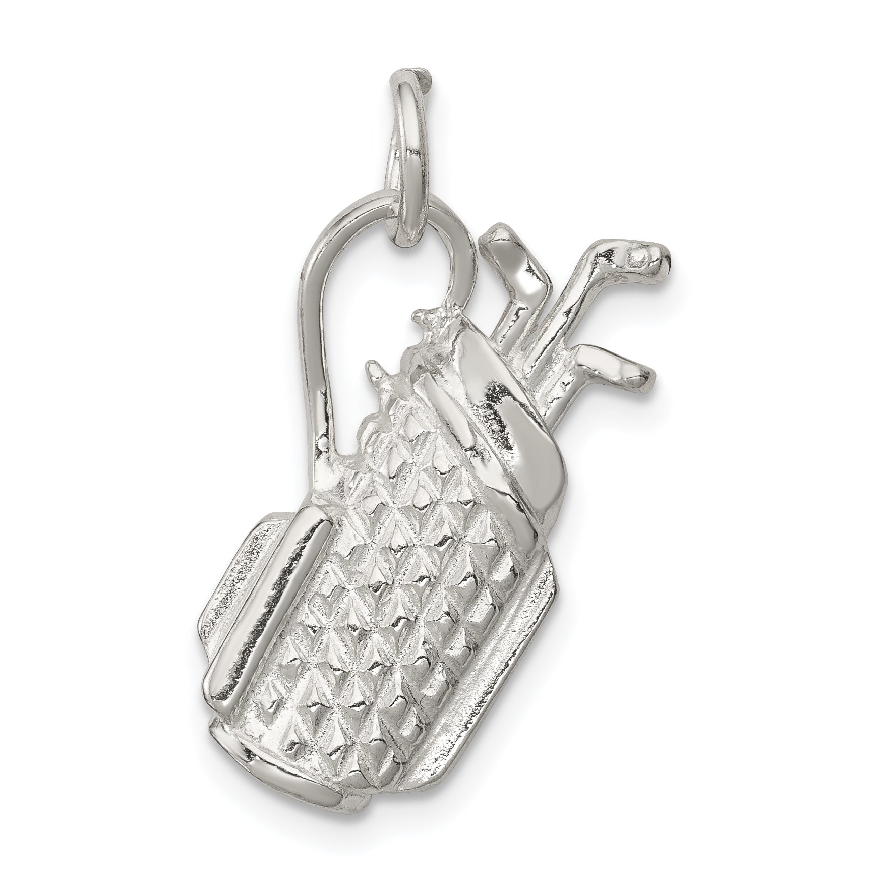 Sterling Silver Golf Bag Charm Main image