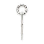 Sterling Silver 925 Joy Pendant with Polished Enamel Finish