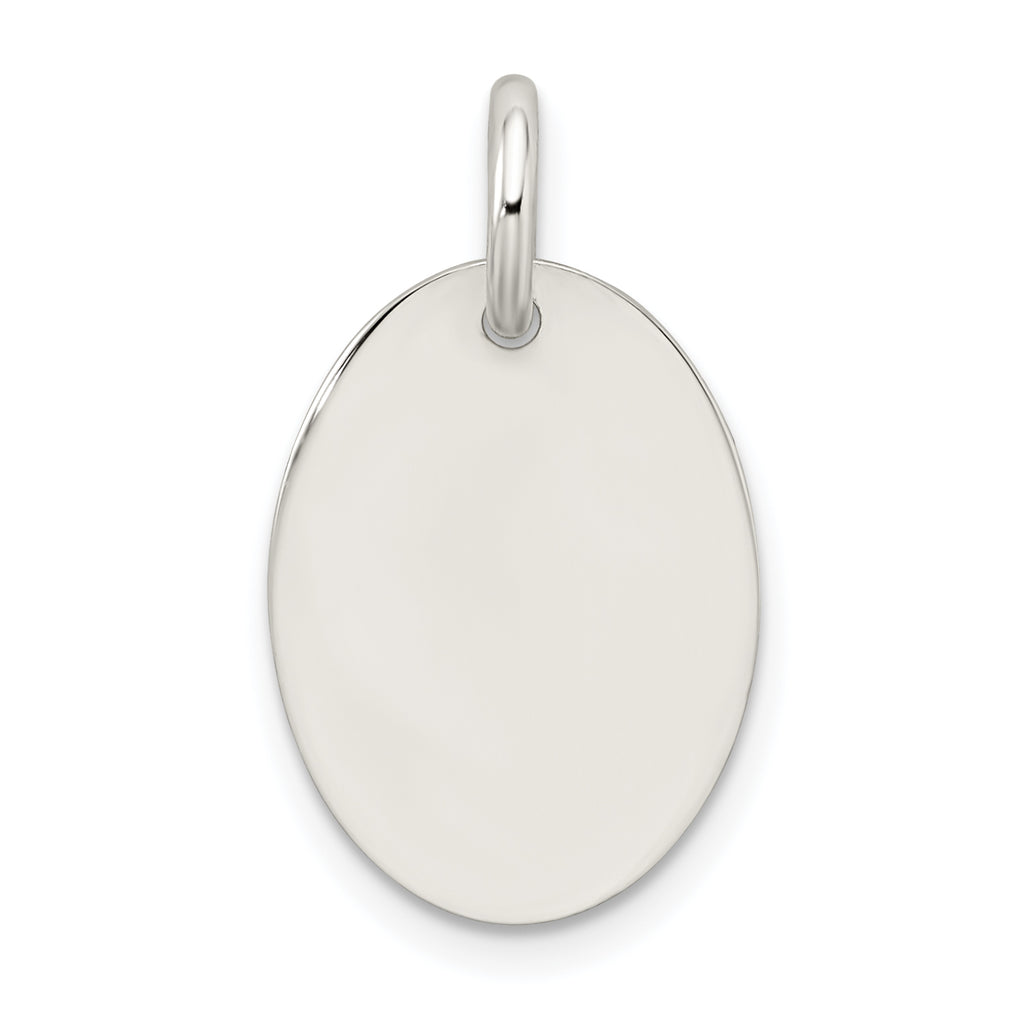 Sophia Jewelers Sterling Silver Enamel Dream Pendant with Polished Finish