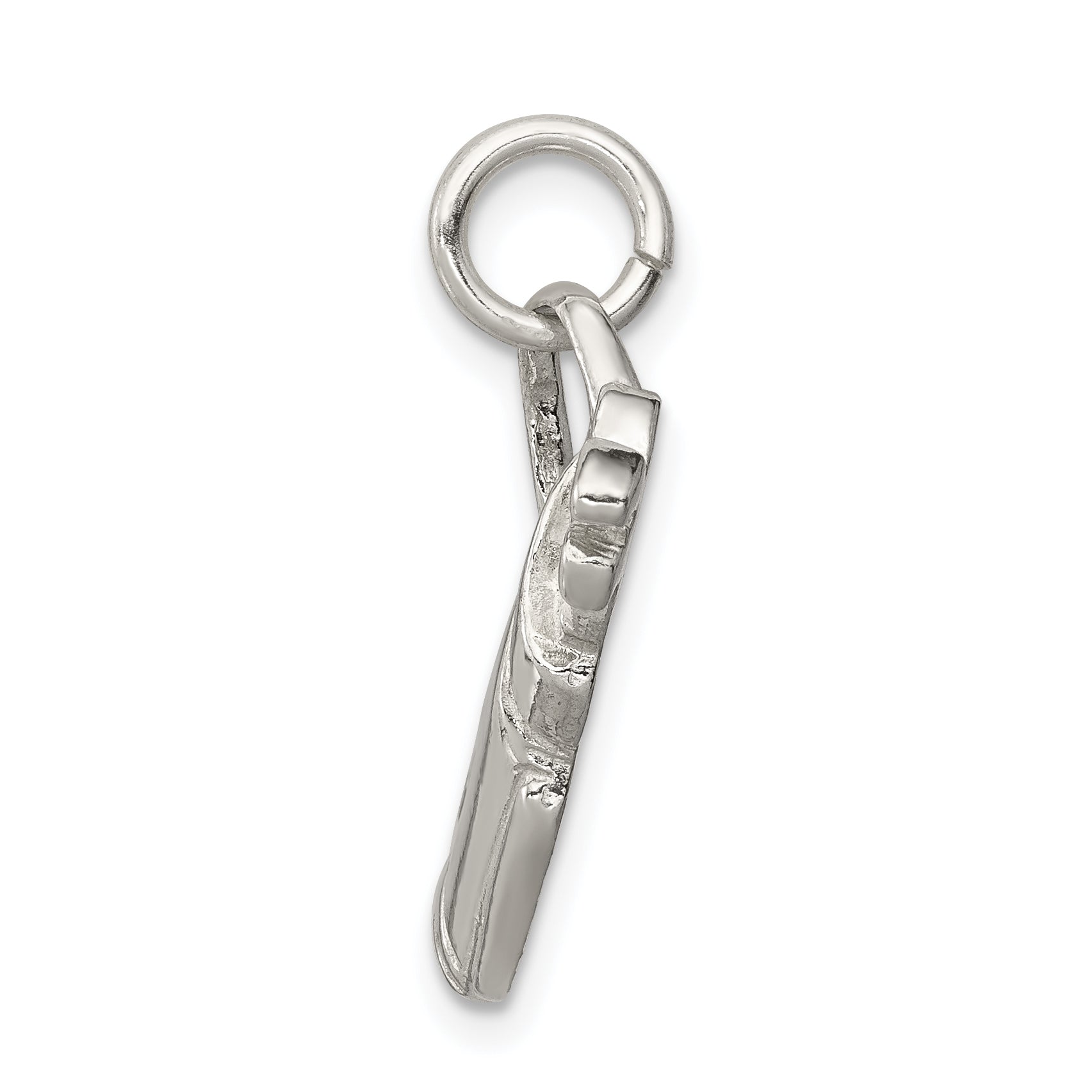Sterling Silver 925 Men's Golf Bag Charm Polished Anti-Tarnish Secondary image