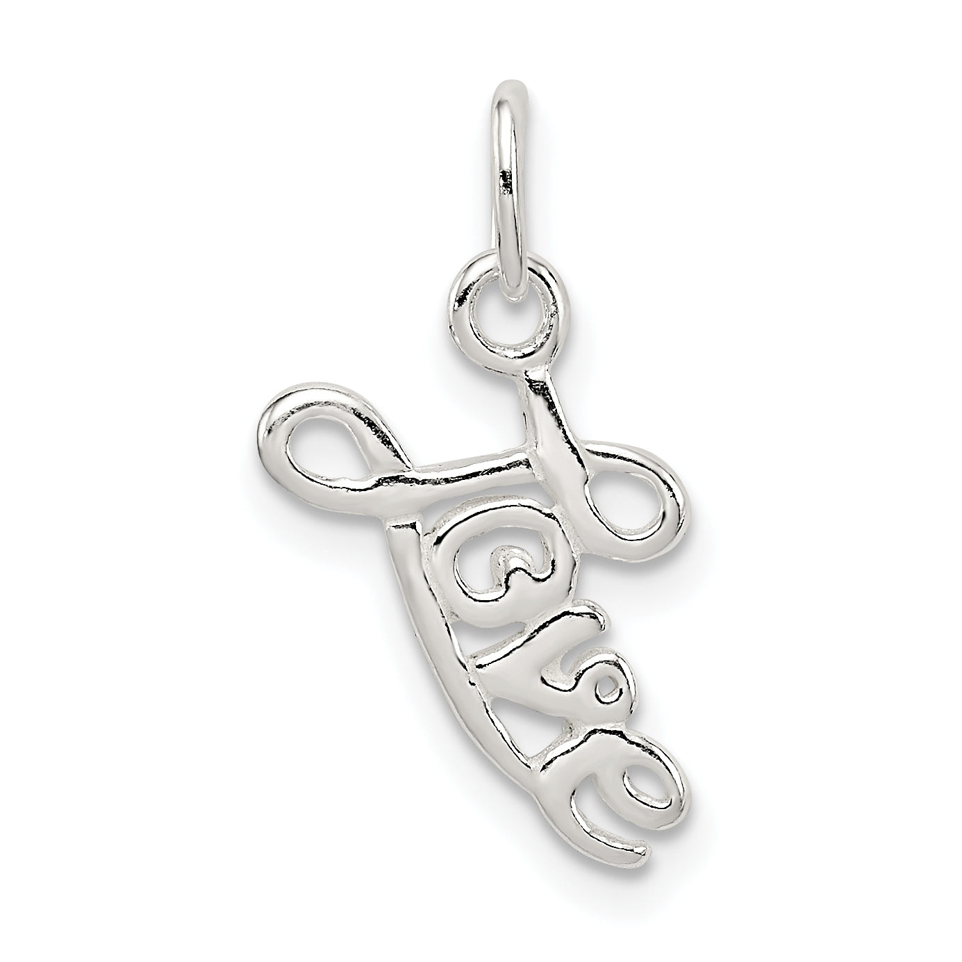 Sterling Silver Love Pendant Main image