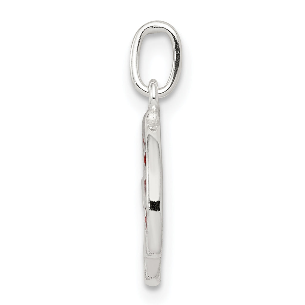 Sophia Jewelers Sterling Silver 925 Sweet 16 Pendant with Polished Finish