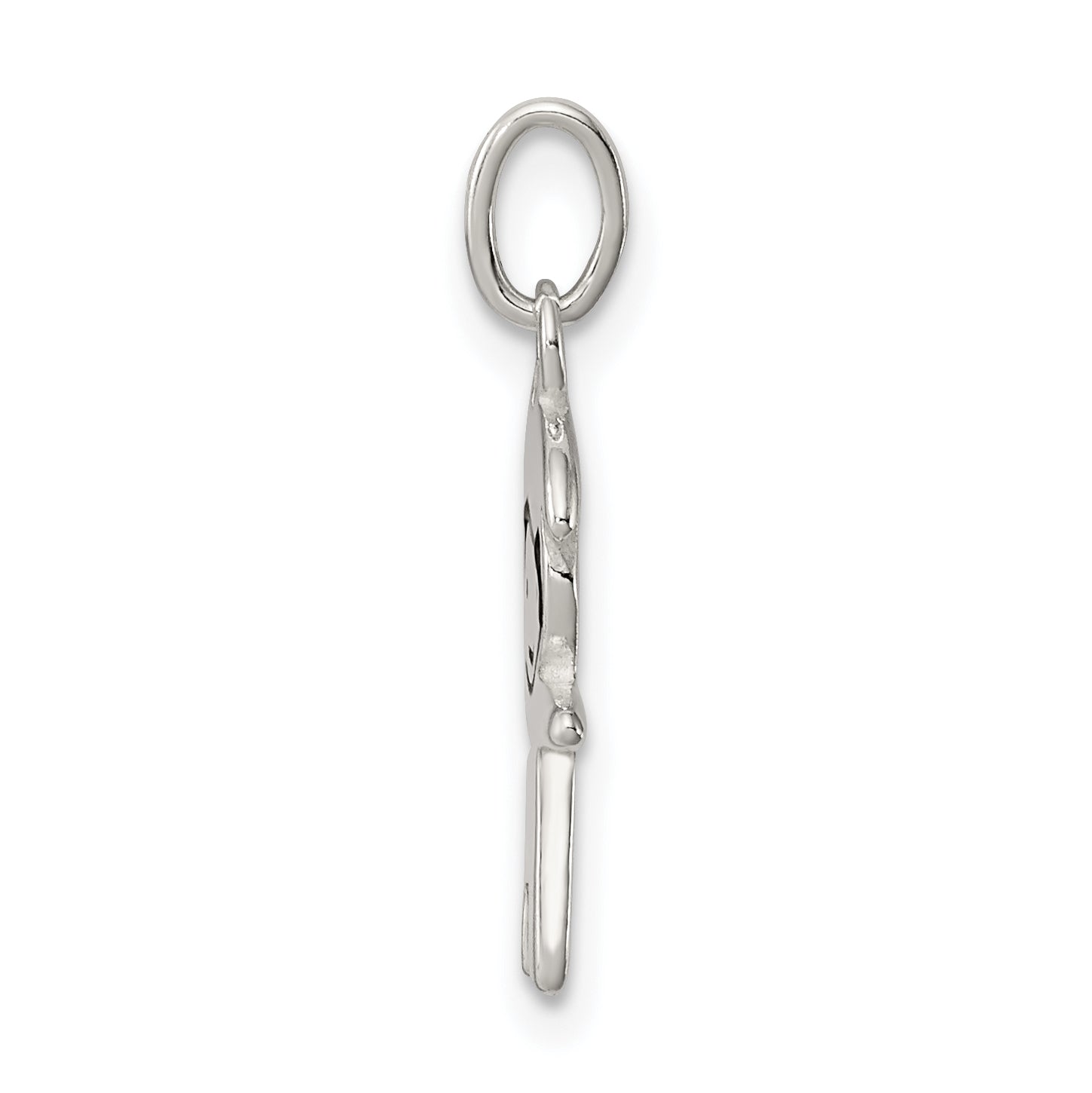 Sterling Silver 925 Enameled Boy Charm with Polished Anti-Tarnish Finish