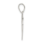 Sterling Silver 925 Heart Pendant Polished Anti-Tarnish Gift
