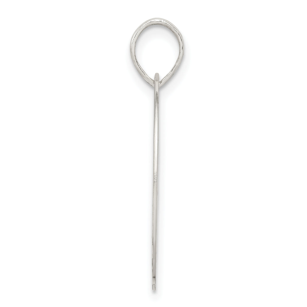 Sophia Jewelers Sterling Silver 925 Me & Mom Polished Pendant