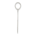Sophia Jewelers Sterling Silver 925 Me & Mom Polished Pendant