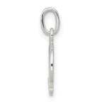 Sterling Silver 925 Elephant Charm with Enamel Anti-Tarnish Finish