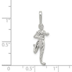 Sophia Jewelers 925 Sterling Silver Polished Anti-Tarnish Runner Pendant