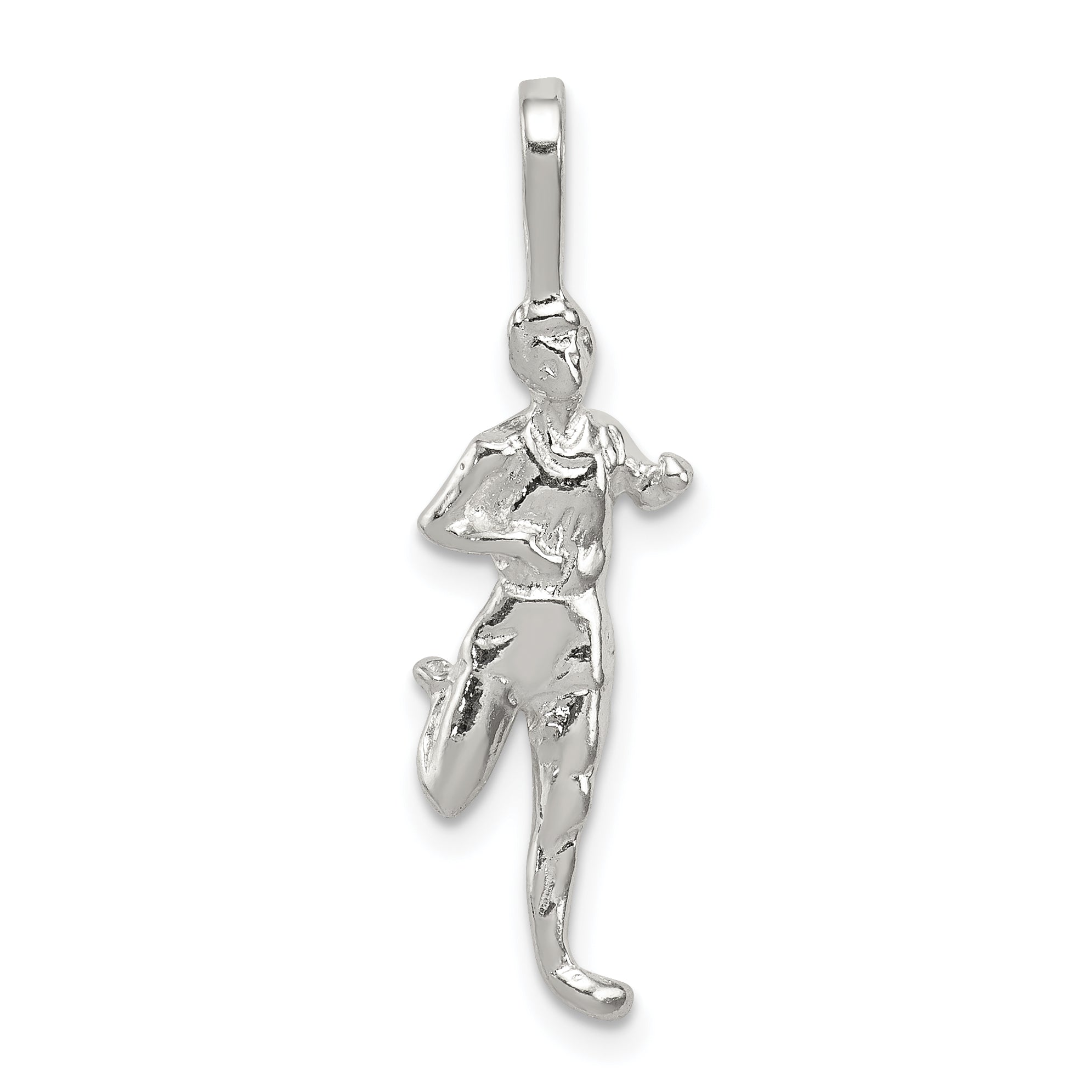 Sterling Silver Runner Pendant Main image