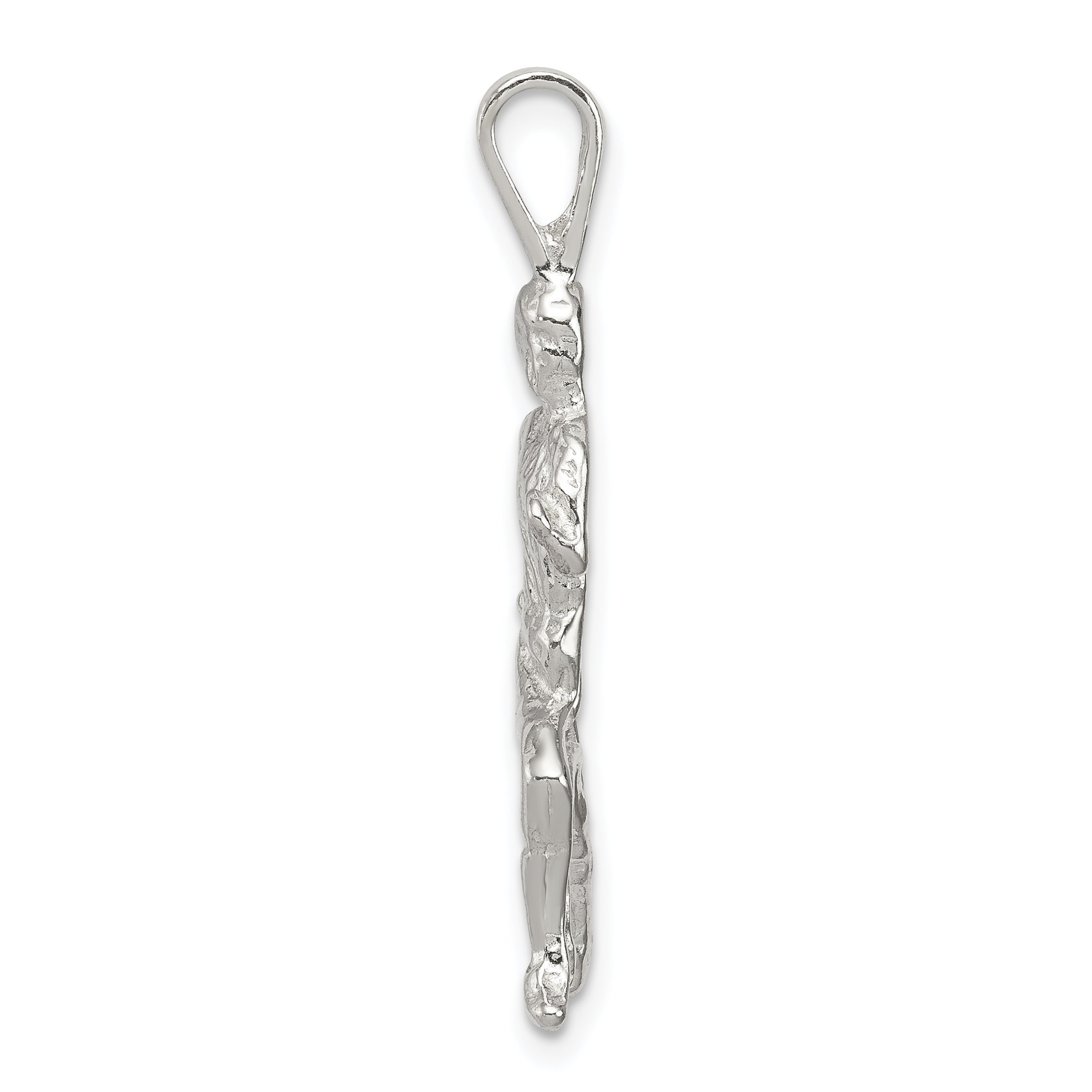 Sterling Silver Runner Pendant