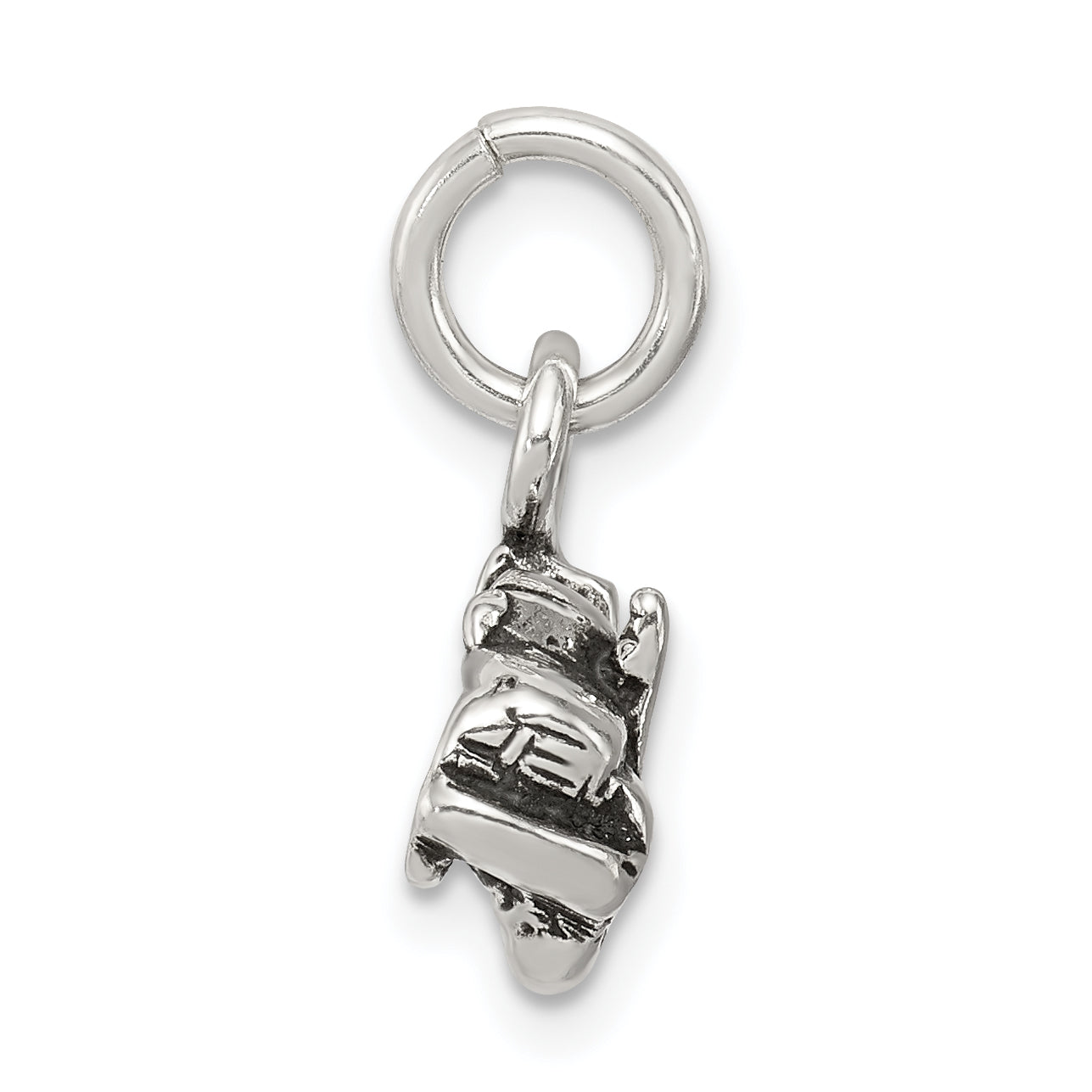 Men's Sterling Silver 925 Antiqued Truck Charm Pendant Vintage Inspired by Sophia Jewelers Secondary image