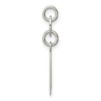 Sterling Silver 925 Evil Eye Charm with Polished Anti-Tarnish Finish