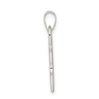 Sterling Silver 925 Men's Polished Puzzle Pendant with Anti-Tarnish Coating