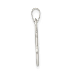 Sterling Silver 925 Men's Polished Puzzle Pendant with Anti-Tarnish Coating