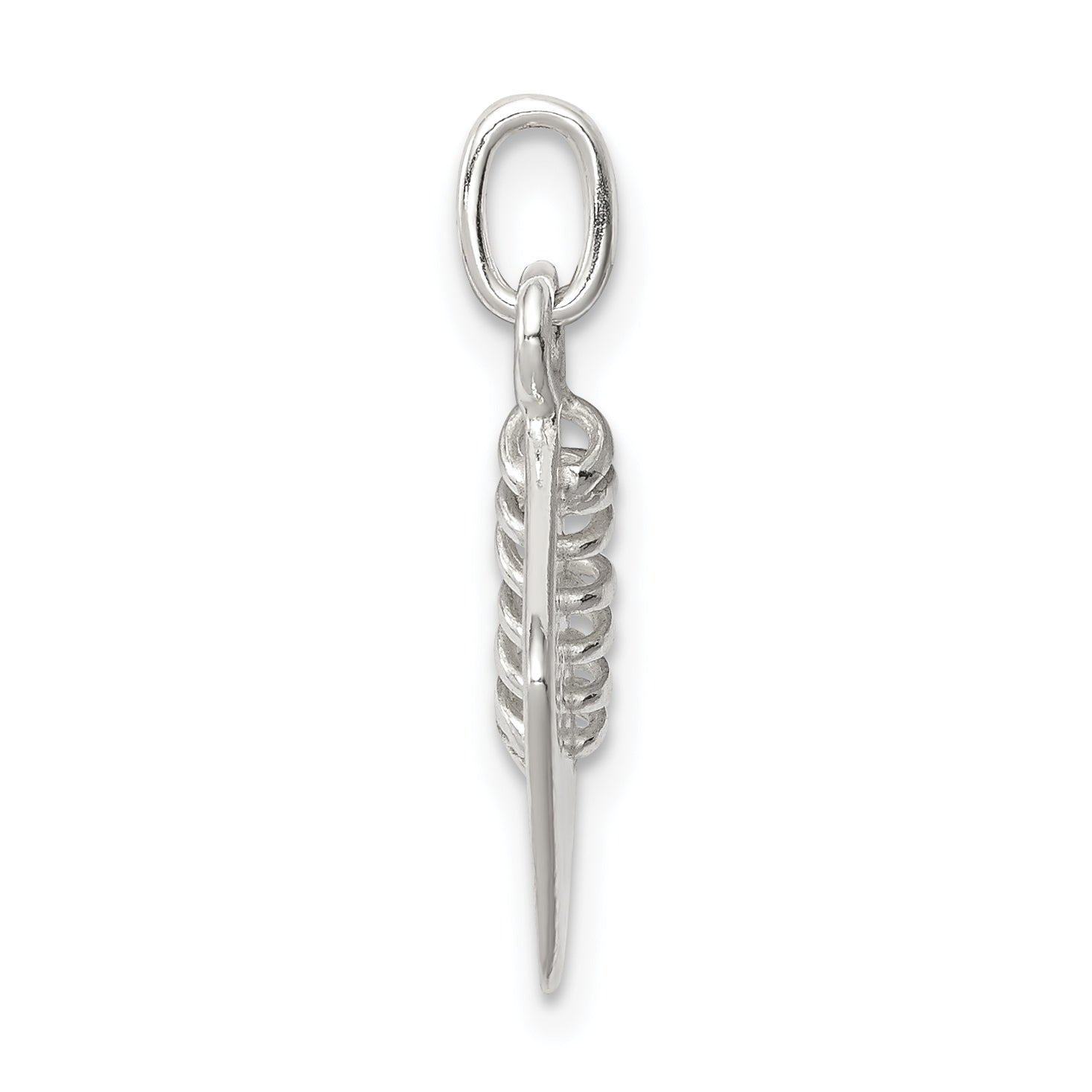 Sterling Silver 925 Polished Themed Pendant with Anti-Tarnish Finish