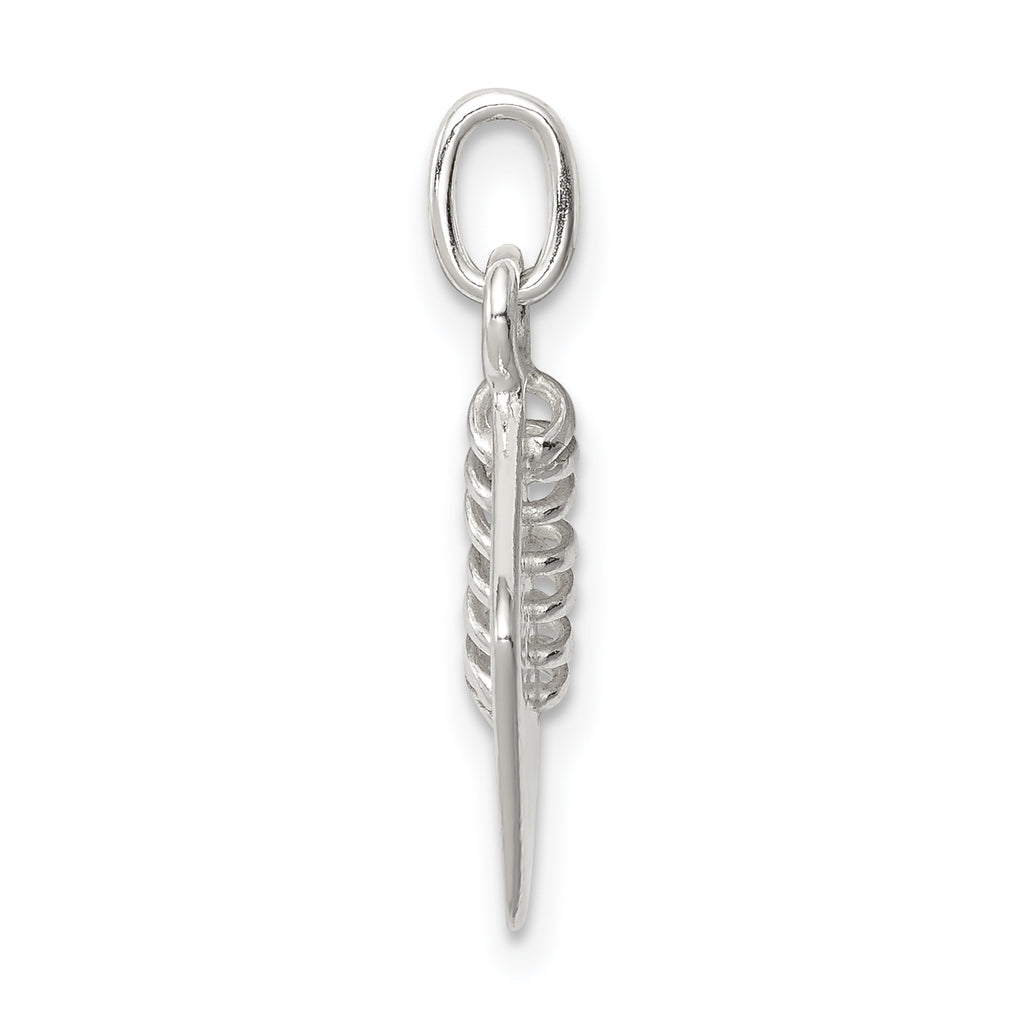 Sterling Silver 925 Polished Themed Pendant with Anti-Tarnish Finish