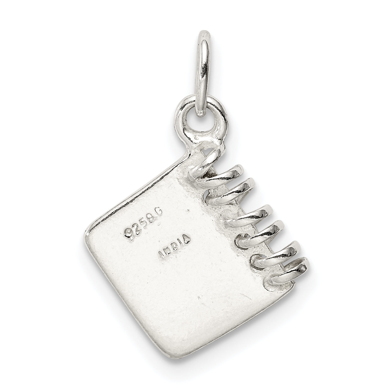 Sterling Silver 925 Polished Themed Pendant with Anti-Tarnish Finish