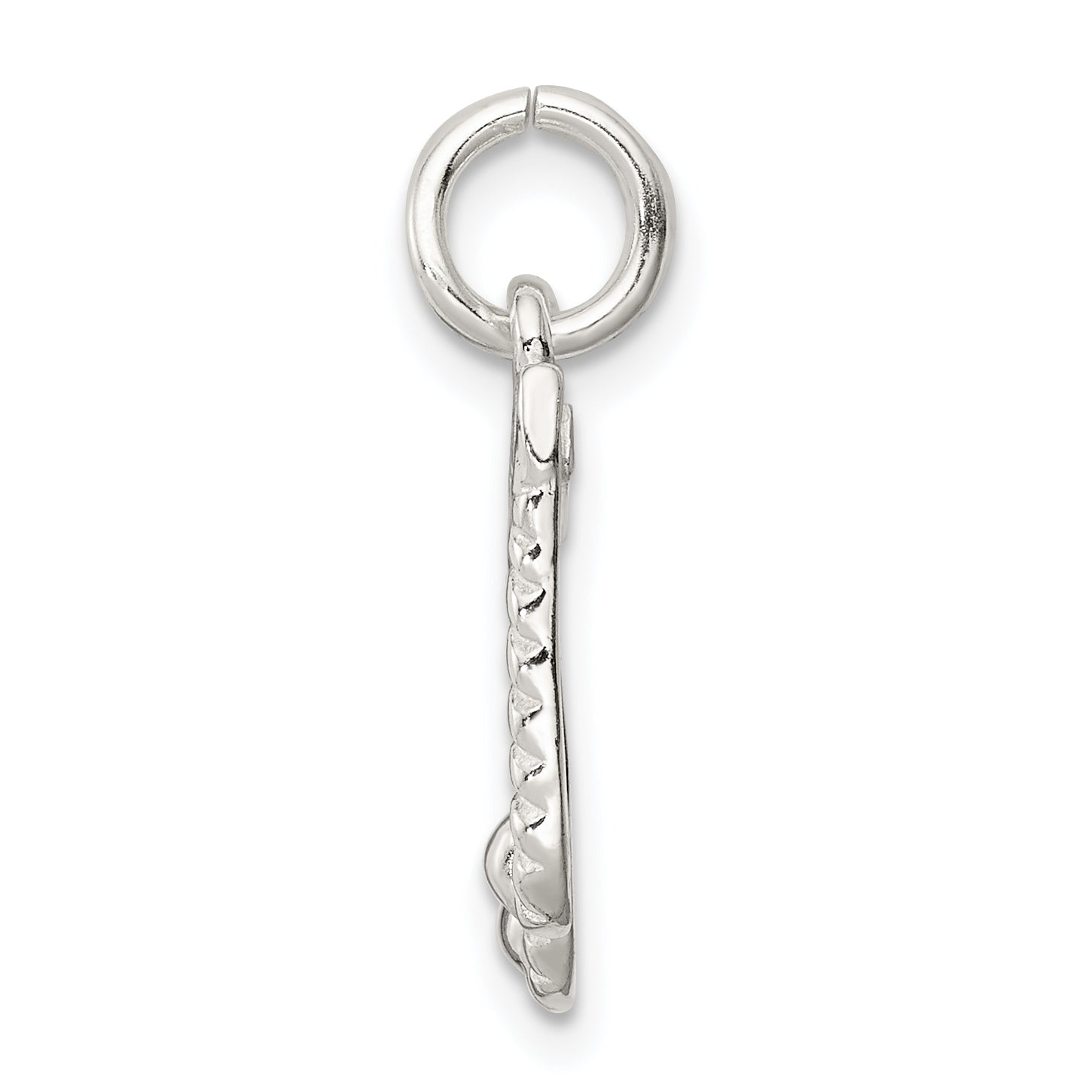 Sterling Silver 925 Music Notes Charm with Polished Anti-Tarnish Finish