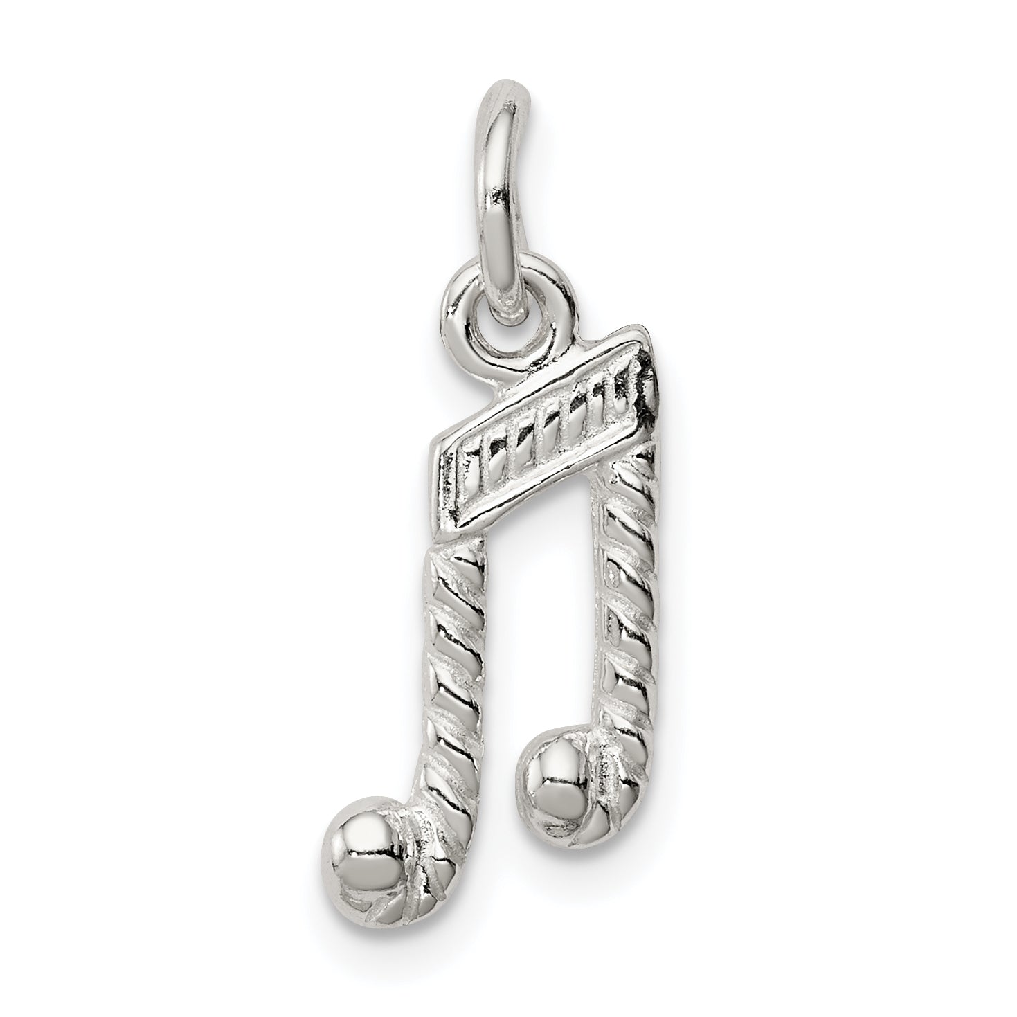 Sterling Silver Music Notes Charm Main image