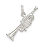 Sterling Silver Trumpet Charm