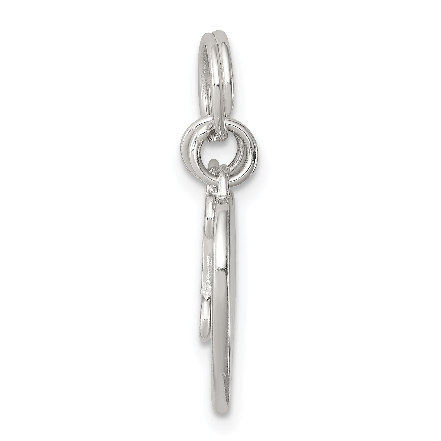 Sterling Silver 925 Dog Lover Pendant with Anti-Tarnish Finish