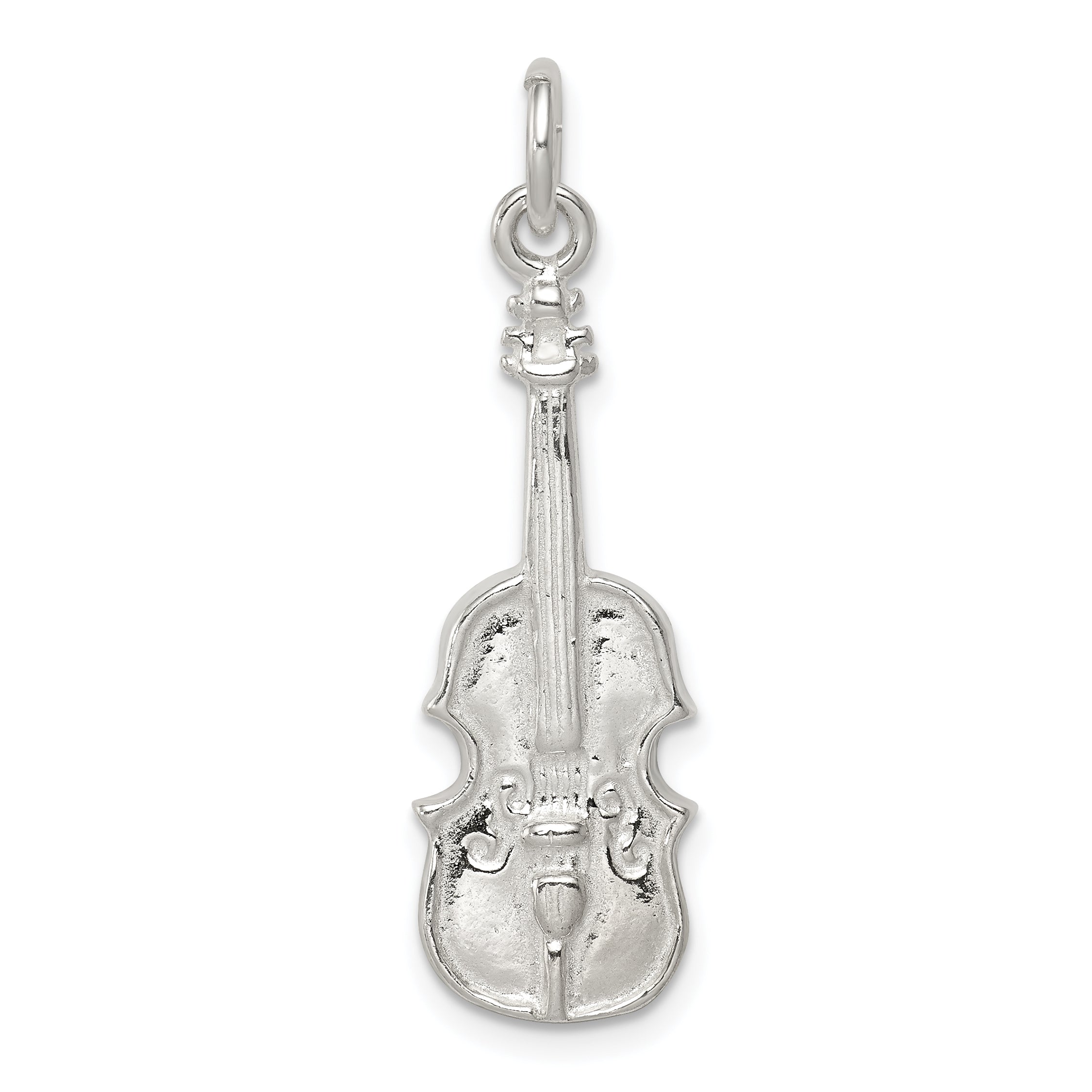 Sterling Silver Violin Charm Main image