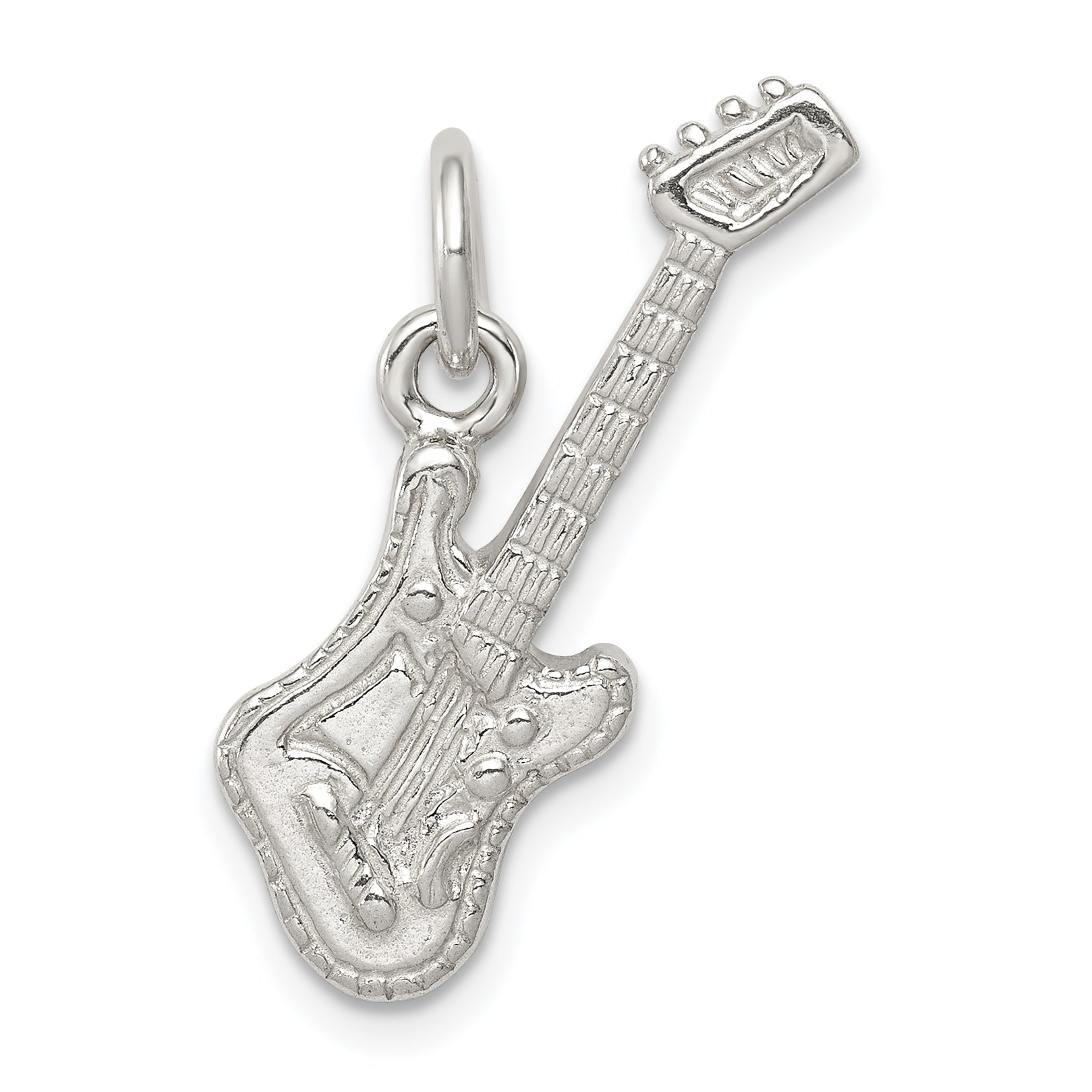 Sterling Silver Electric Guitar Charm Main image