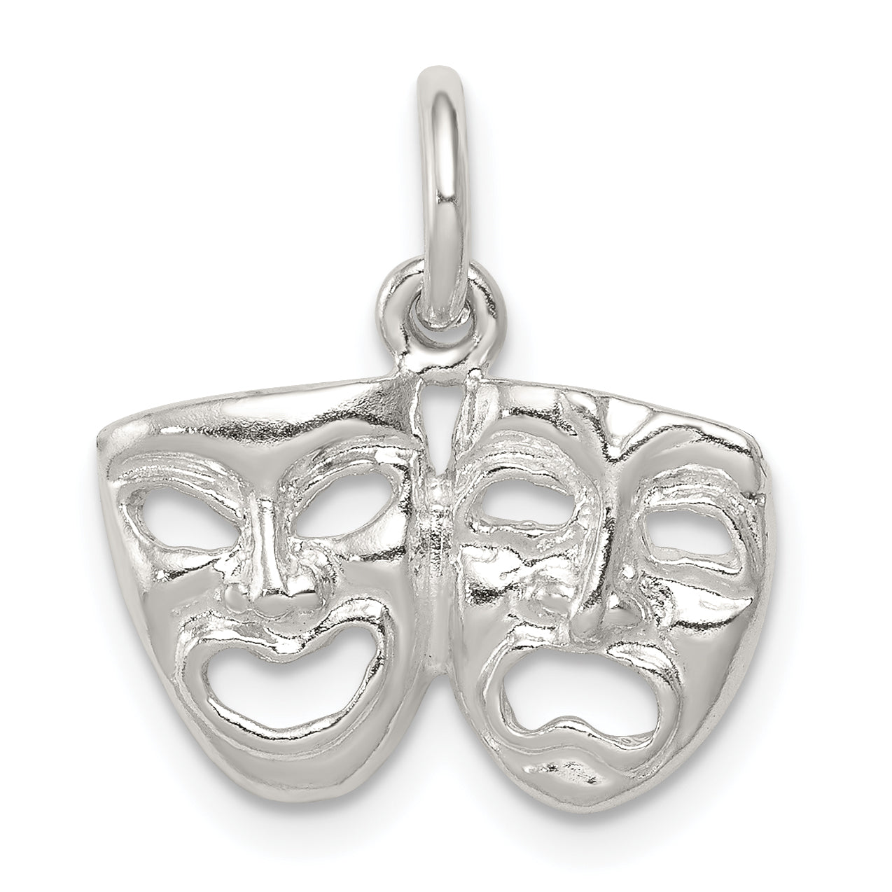 Sterling Silver Comedy/tragedy Charm Main image