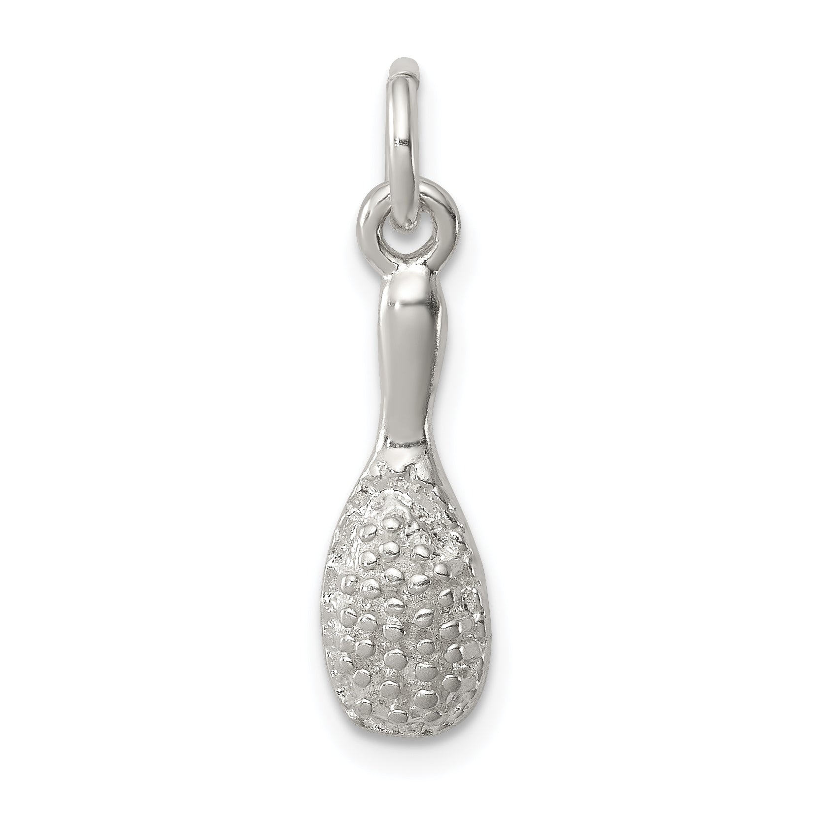 Sterling Silver Brush Charm