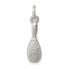 Sterling Silver Brush Charm
