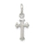 Sterling Silver Polished Cross Charm