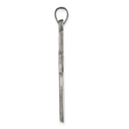 Sterling Silver 925 Latin Cross Pendant Polished Elegance