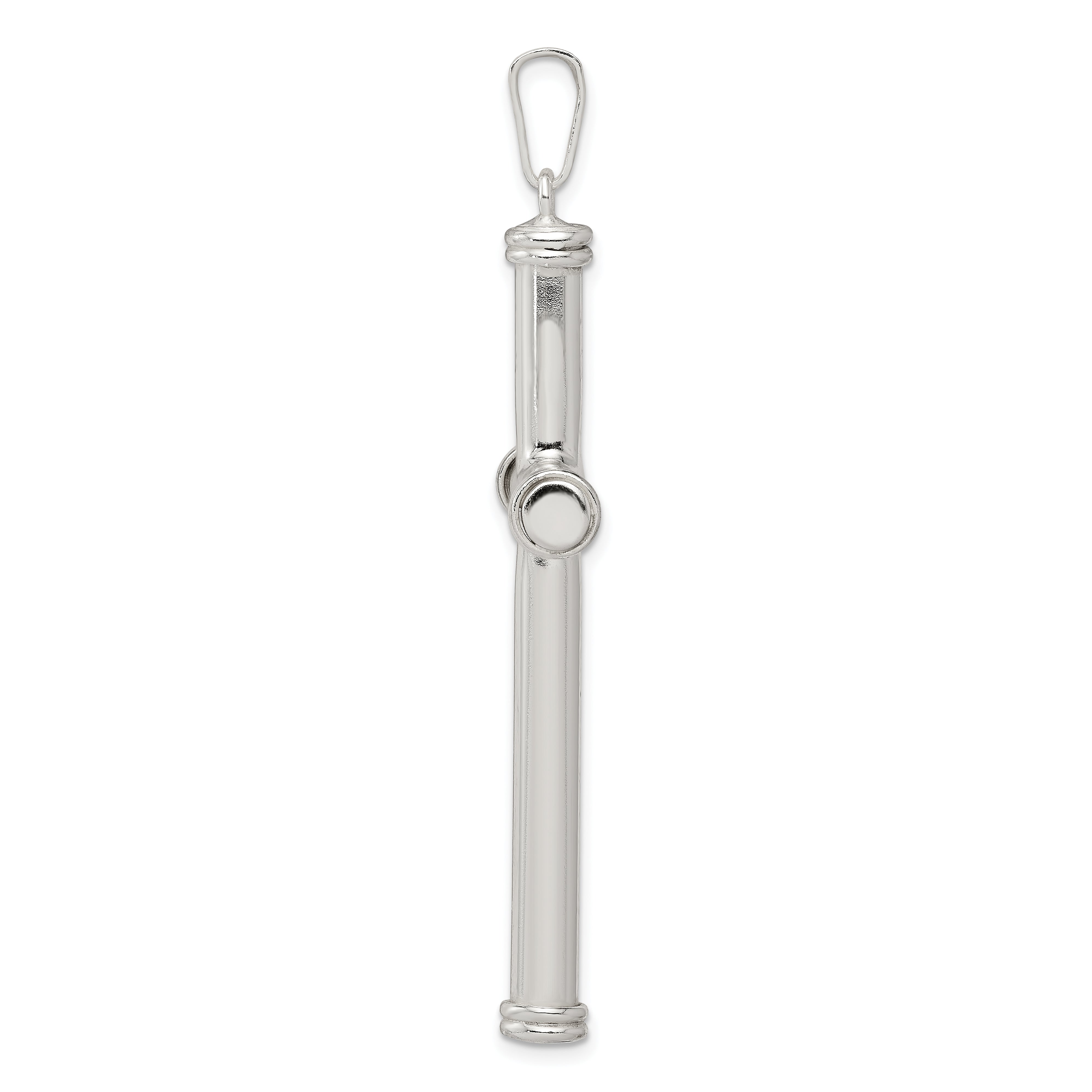 Sophia Jewelers 925 Sterling Silver Hollow Cross Pendant with Anti-Tarnish Finish